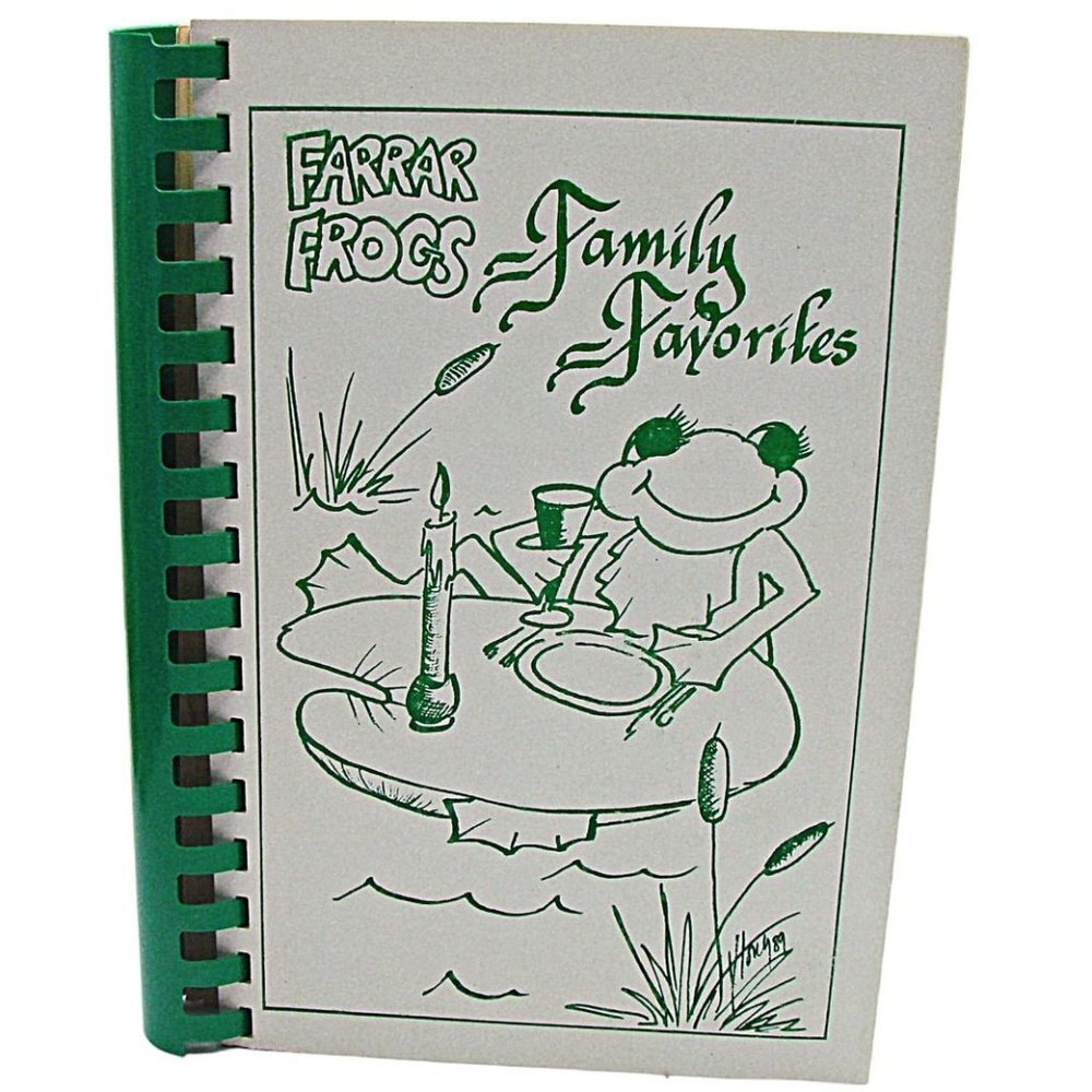Tullahoma Tennessee Farrar Frogs Elementary School Family Favorites Cookbook